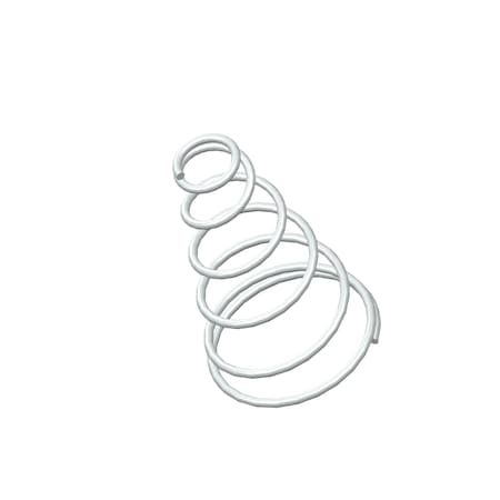 Approved Vendor Taper Spring, Lo= 0.453 , So= 0.172 , W= 0.023 G609989413